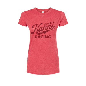 Women's KKR Traditional T-Shirt - Heather Red